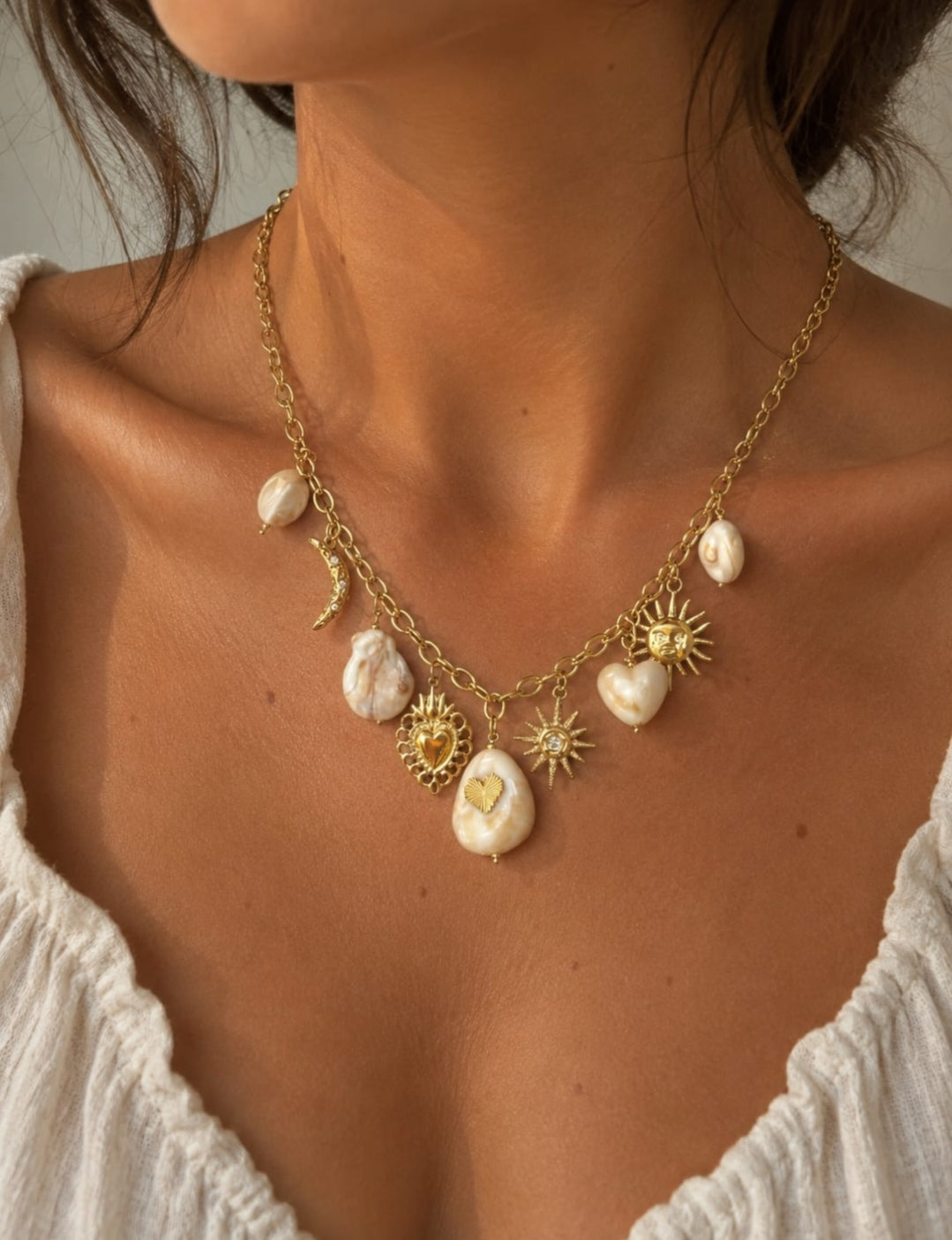 Collana Perle Barocche Charm