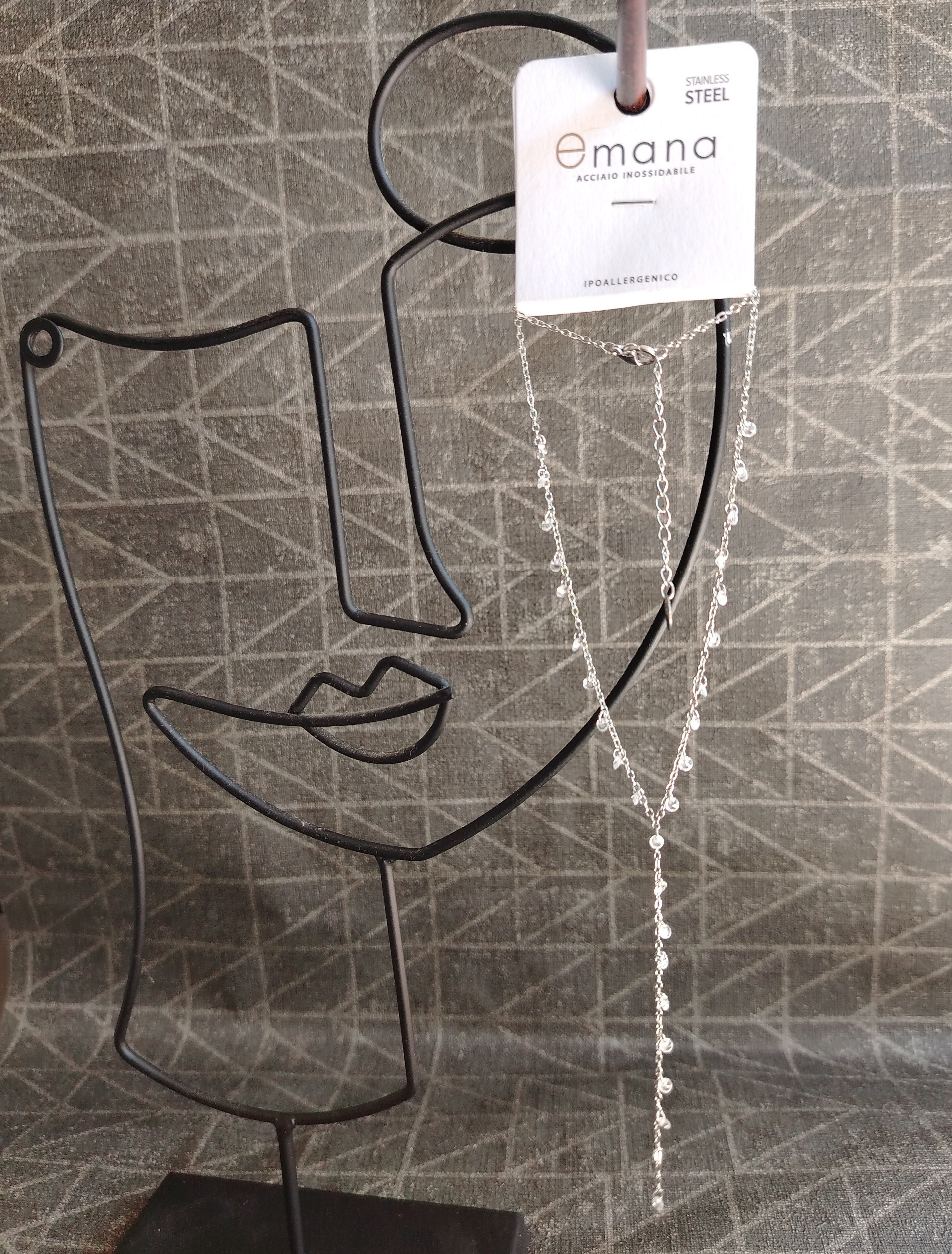 Collana Lariat Zirconi