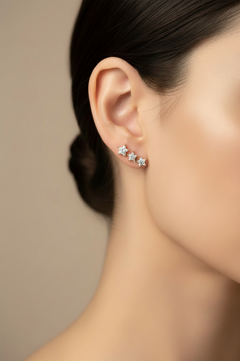 Set Stelline Trasparenti - Stacked Lobe